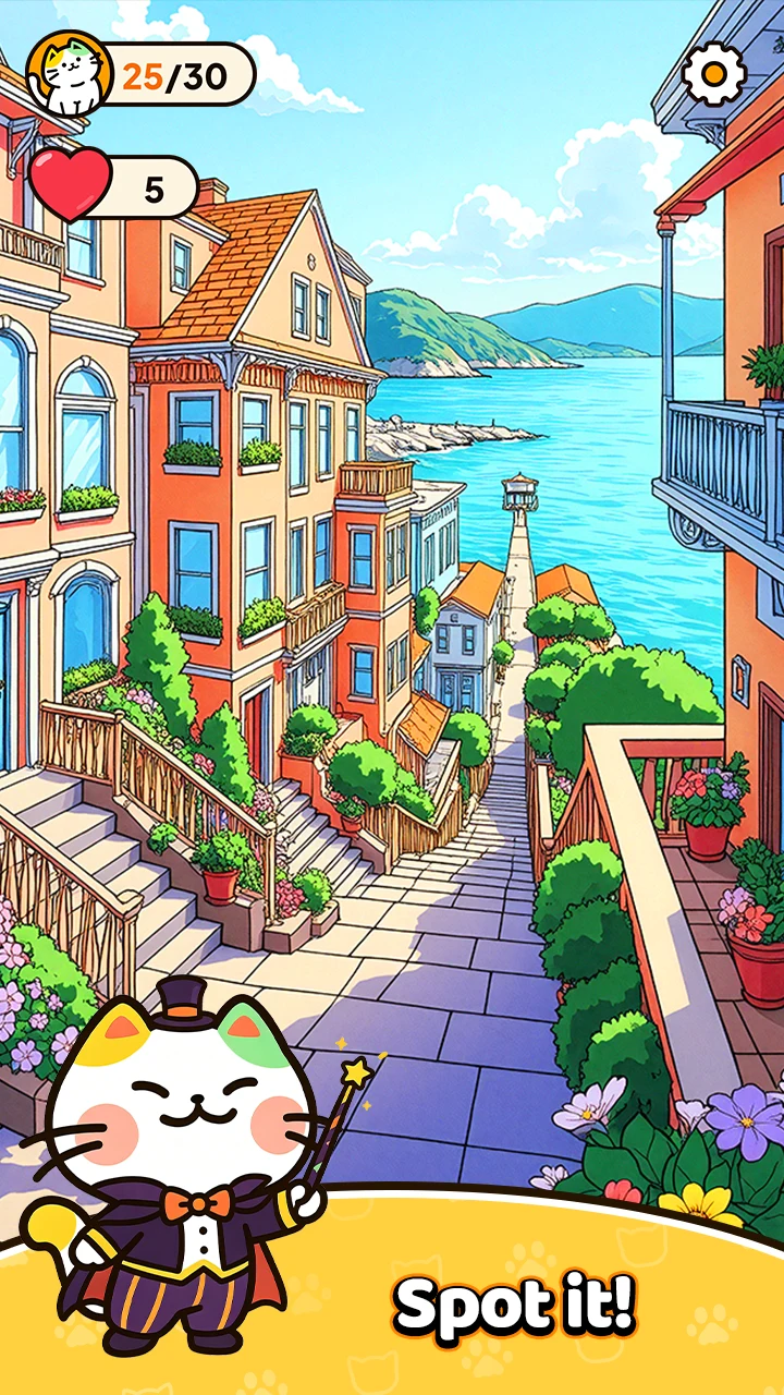 Find Cats: Spot Hidden Object screenshot