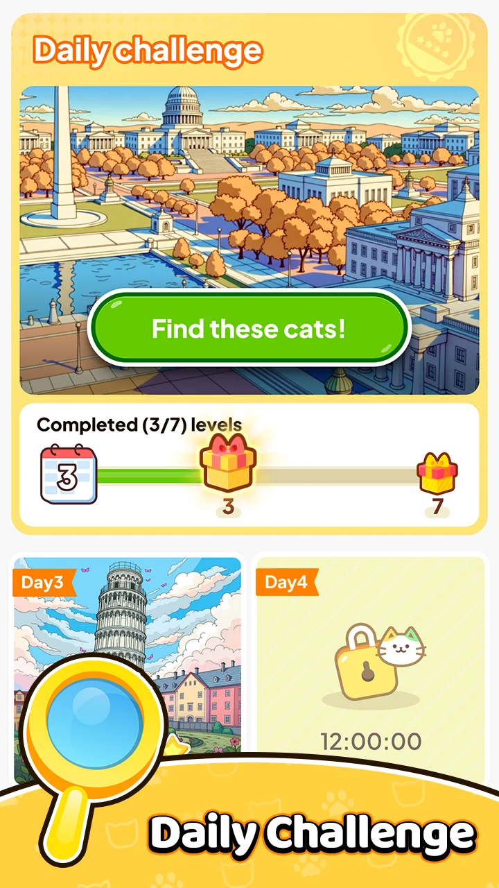 Find Cats: Spot Hidden Object screenshot