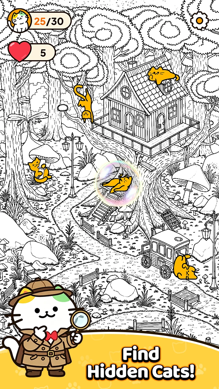 Find Cats: Spot Hidden Object screenshot